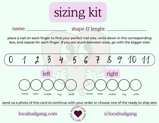 sizing kit